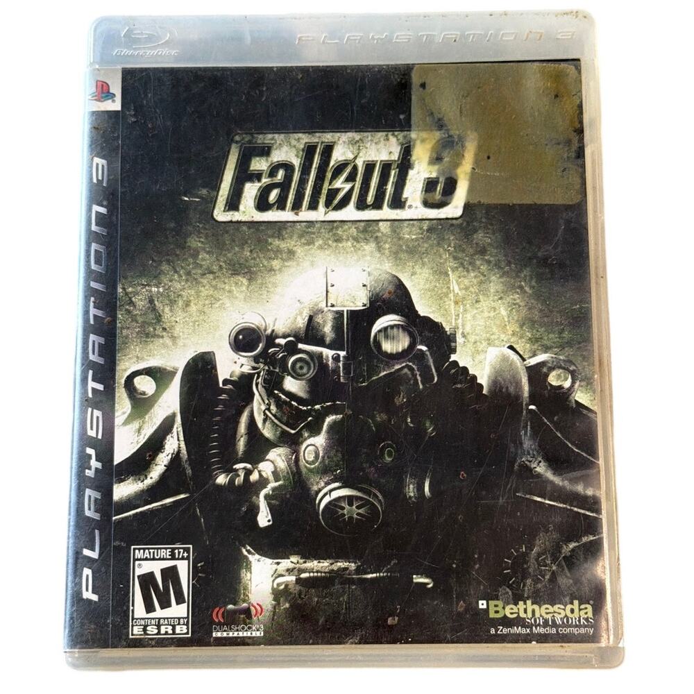 Fallout 3 Playstation 3 PS3 Bethesda Video game 2006